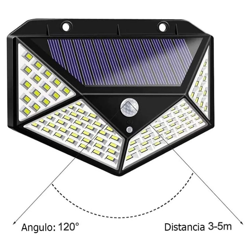 LUMINÁRIA SOLAR COM SENSOR DE PRESENÇA